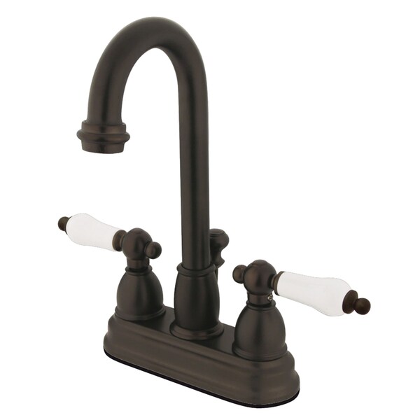 4" Centerset Bathroom Faucet, Oil Rubbed Bronze